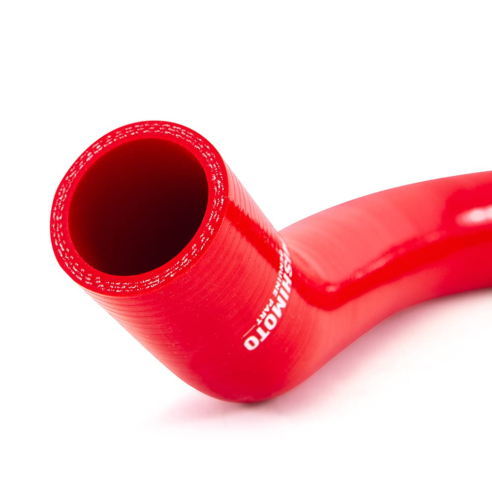 Mishimoto Silicone Radiator & Heater Hose Kit MMHOSE-XJ6-92K, Compatible With Jeep Cherokee XJ 4.0L, Red