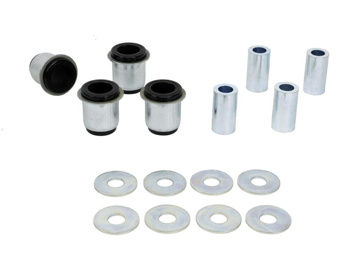 Whiteline Front Lower Control Arm Bushing Kit W53377A Compatible with 1998-2004 Tacoma Base/Pre runner | Improved Handling | High Durability | Elastomer Bushings