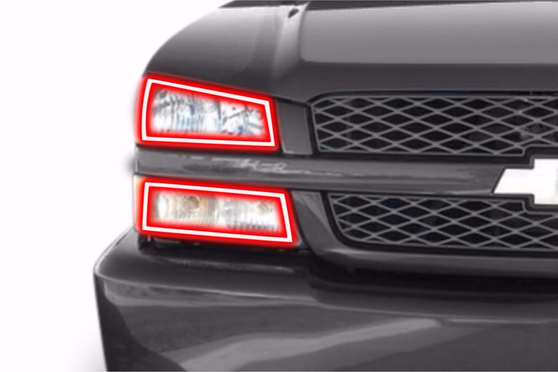 Profile Prism Fitted Halos (Kit): Chevrolet Silverado (03-07) / Avalanche (02-06)