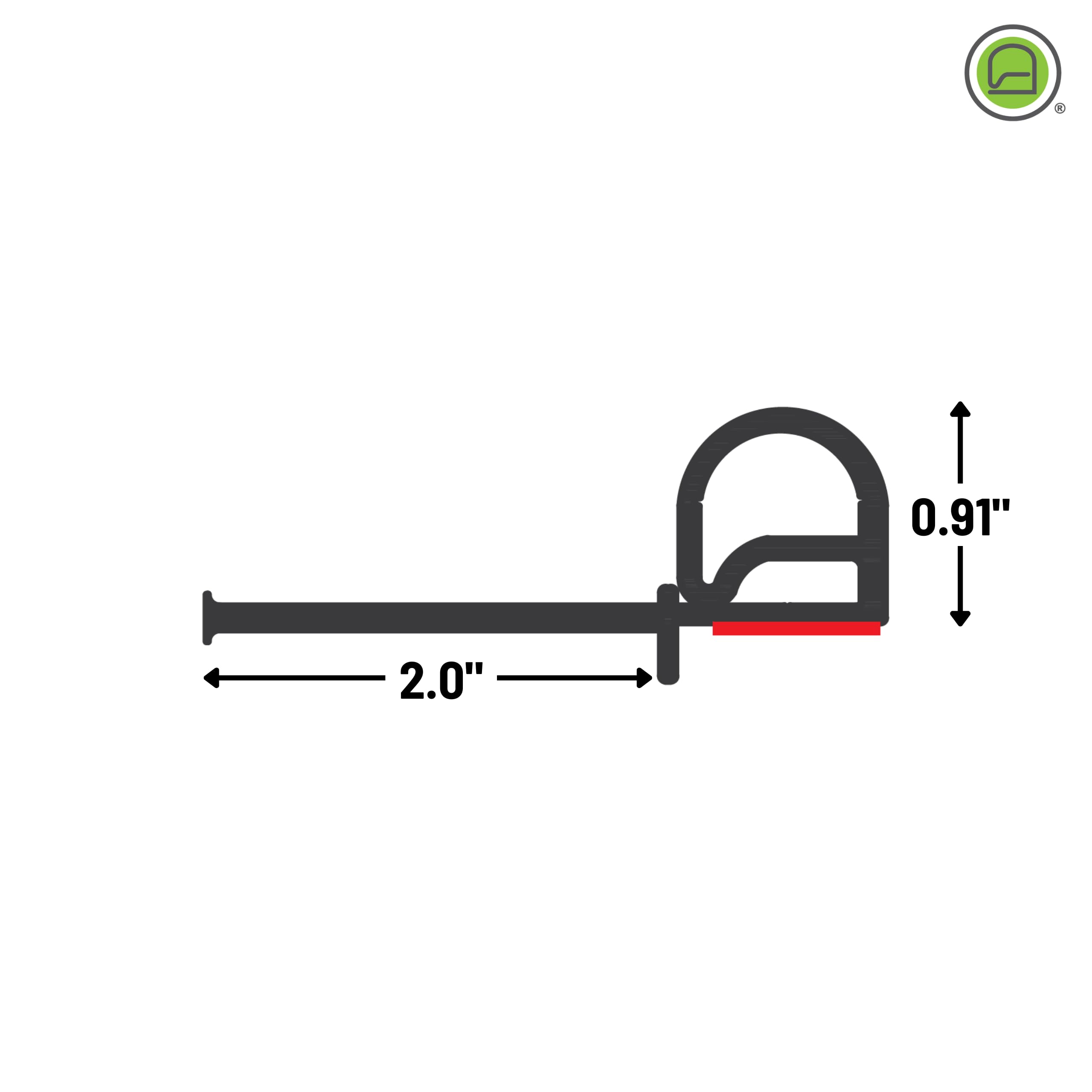 4002890 Flip 'N Seal RV Slide-Out Seal .91" Bulb x 2" Wipe (40 feet)