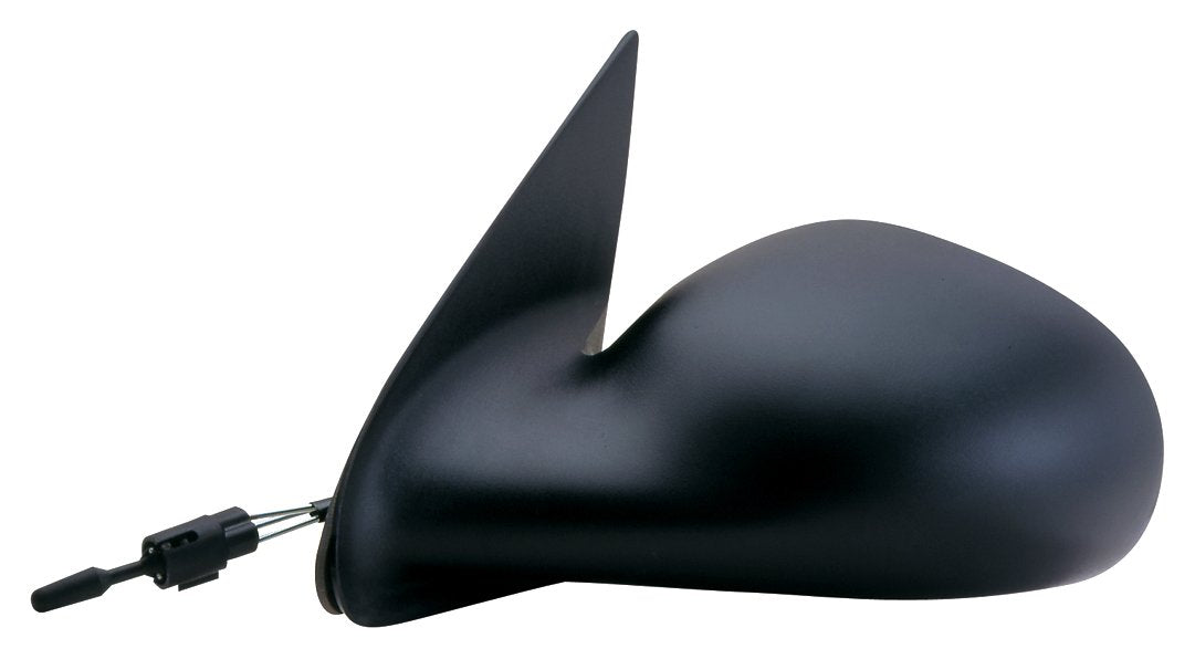 Driver Side Fit Mirror for Dodge Neon, Plymouth Neon, Black, Non-Foldaway, Manual Remote