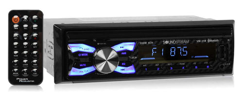 Single DIN Soundstream VM-21B Bluetooth Digital Media Receiver