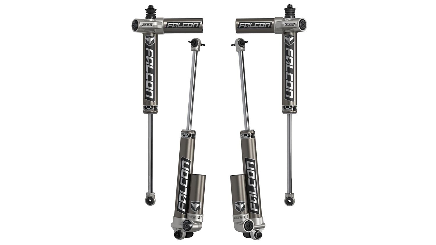 Falcon JK 2DR SP2 3.1 Piggyback Shock Kit (1.5–2.5” Lift)