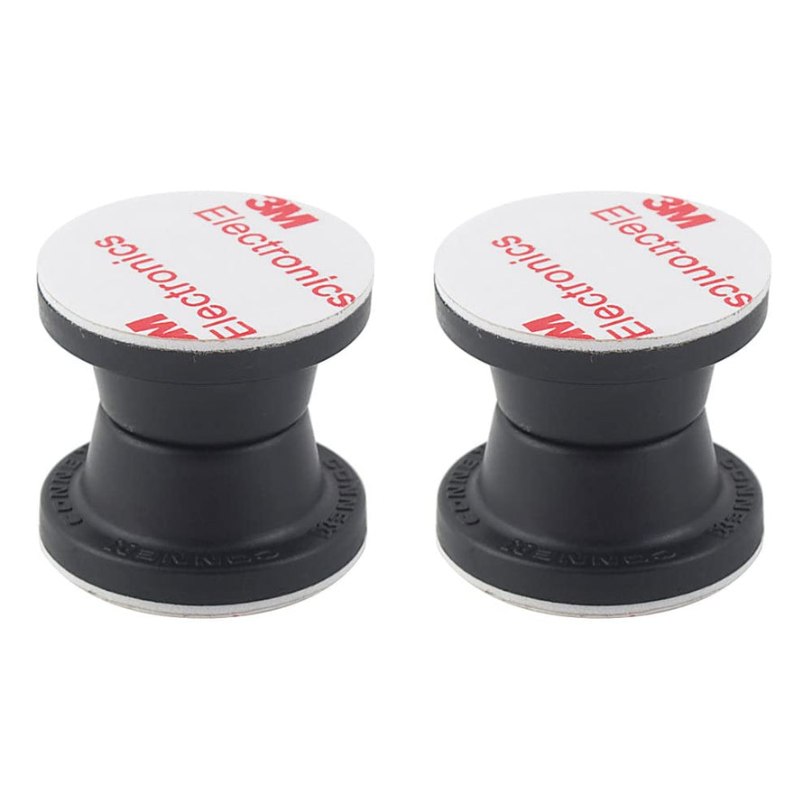Magnetic Door Hold Backs AP Products 013-09802, Black