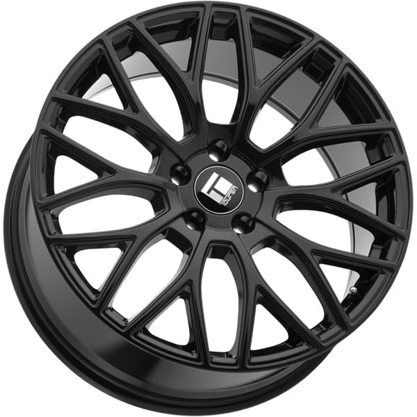 TR76 Touren Gloss Black Wheel with Alloy Steel (20 x 8.5 inches /112 x 112 mm, 35 mm Offset)