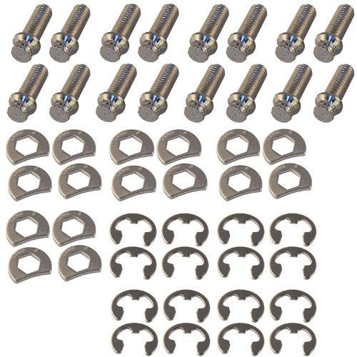 Stainless Steel Header Bolt Kit Stage 8 (8953) for Small Block Ford