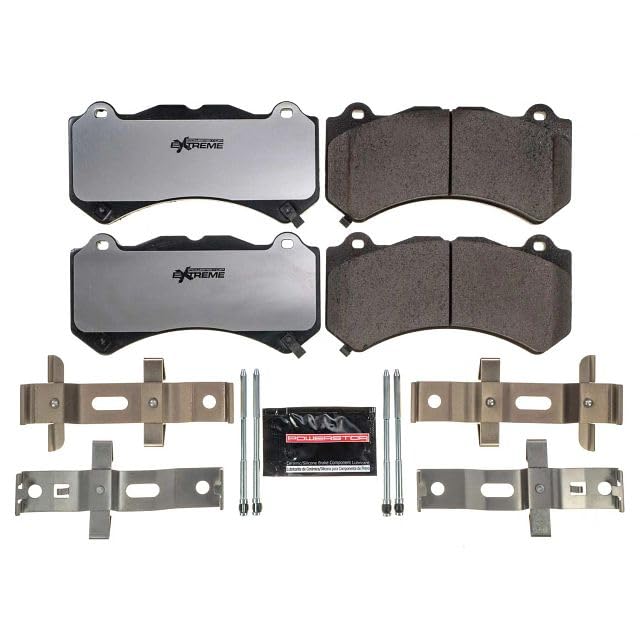 Power Stop Ceramic Brake Pads Front For 2016-2019 Cadillac CTS, 2012-2024 Chevy Camaro, 2015-2023 Dodge Challenger, 2015-2023 Charger, 2012-2021 Jeep Grand Cherokee