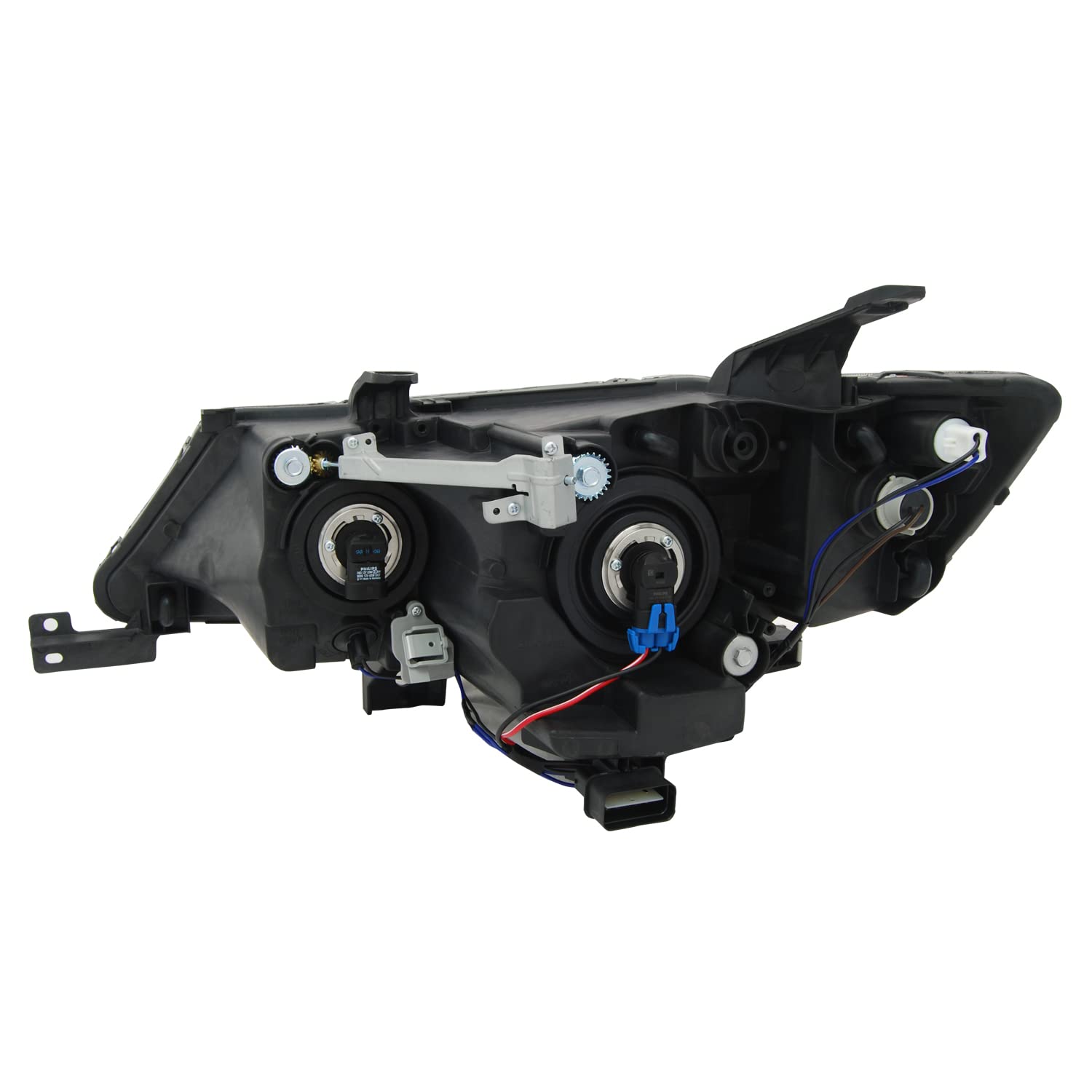 Right Headlight Assembly TYC Compatible with 2007-2008 Mitsubishi Outlander