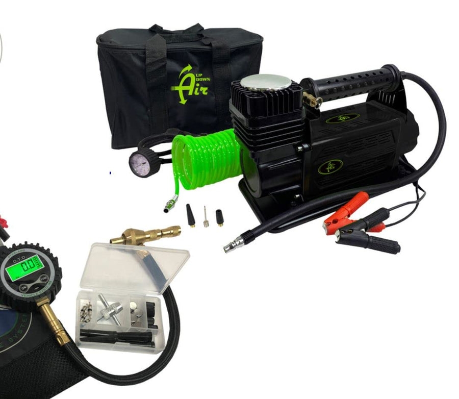 5.6 CFM Air Compressor System and Digital Tire Deflator - Combo Kit