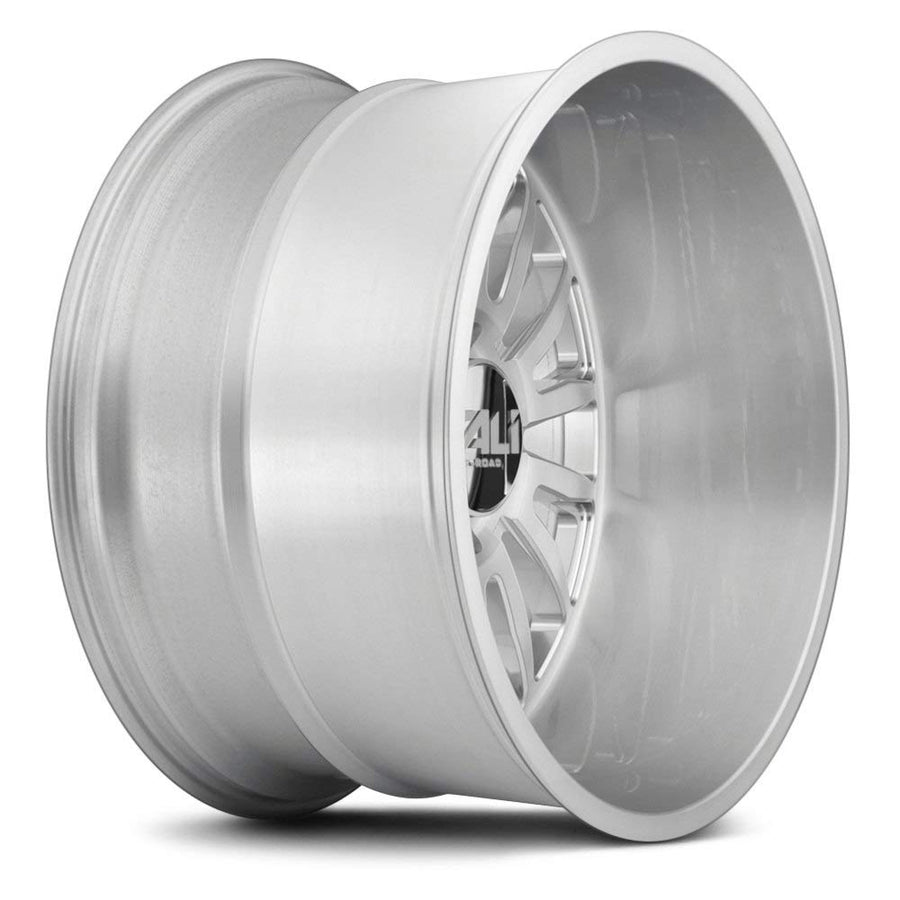 SUMMIT CALI OFF-ROAD (9110) Brushed Wheel Clear Coated (0 x 14. inches /8 x 165 mm, -76 mm Offset)