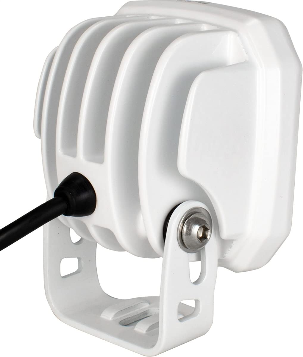 Duralux Work Light Xe 4 Led 40 Degree. White Marine Grade Paint