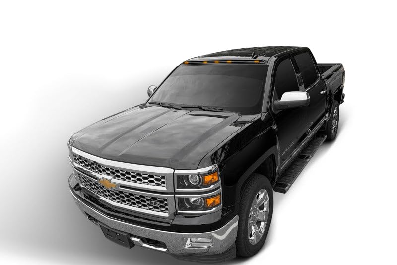 Aerocab / Marker Light Auto Ventshade [AVS] | Fits 2014 - 2018 Chevrolet Silverado 1500, GMC Sierra 1500, 1 pc. | Black - 698123