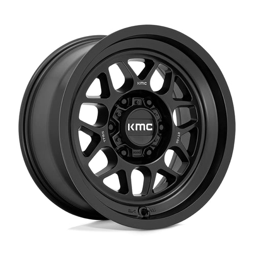KM725 Terra 17x8.5 Satin Black Wheel Rim 5x5" +0mm 17" Inch KM725MX17855000