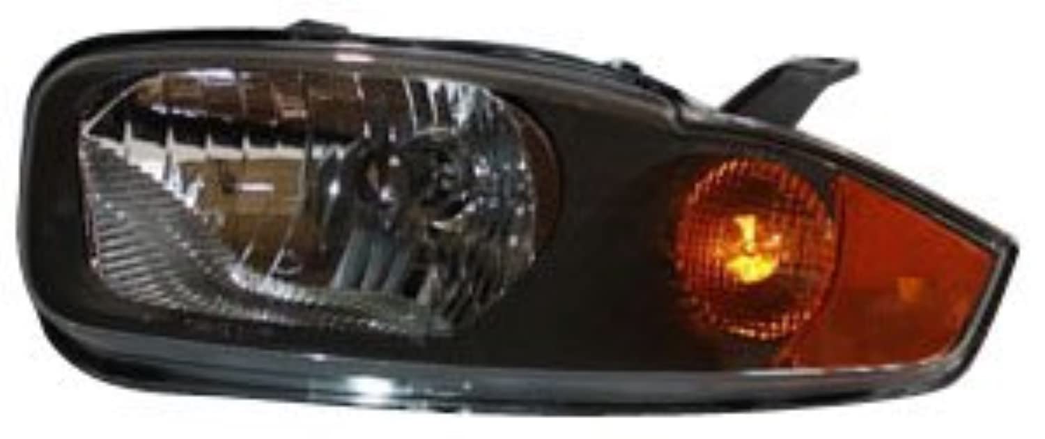 Left TYC Headlight Assembly Compatible with 2003-2005 Chevrolet Cavalier