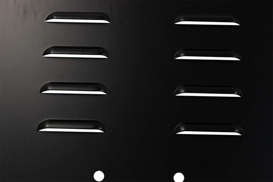 Dorman Offroad Fishbone FB31134: Jk Black Hood Louver (13-18)