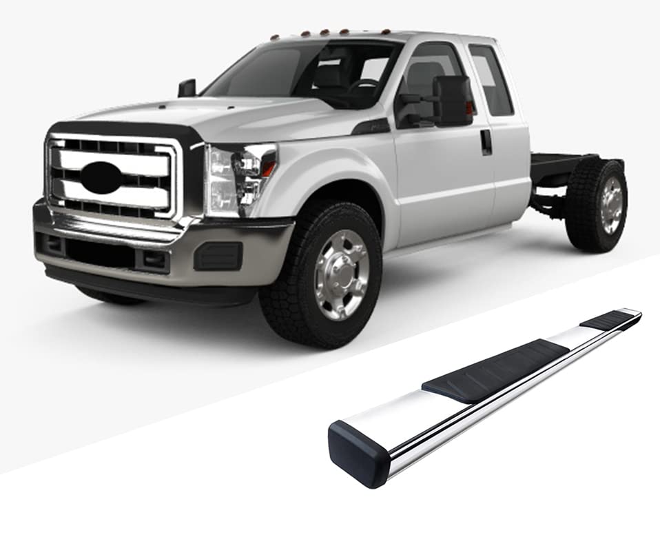 Summit Black Horse SU-FO0376SS Stainless Running Board, 1 Pack