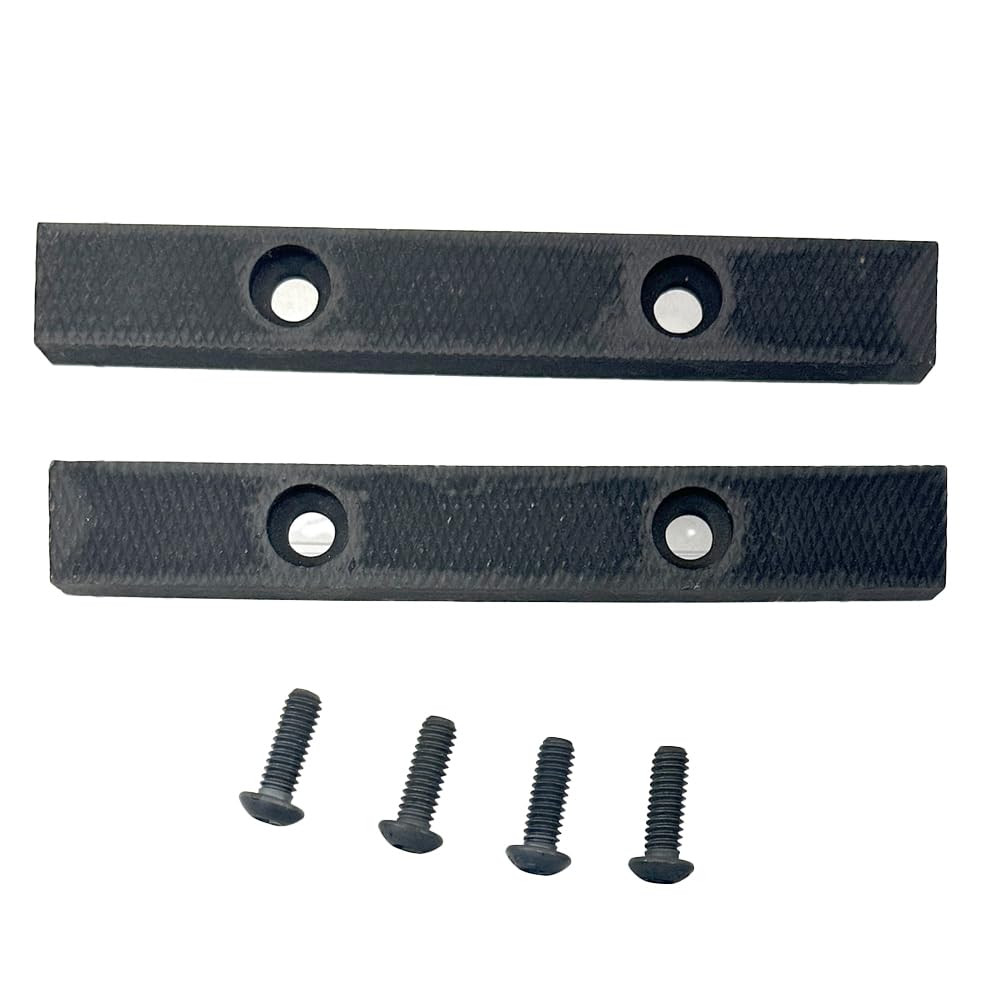 Jet Tools - Serrated Jaw Inserts Set w/ 4 Screws, 1755, Boxed (2908070P)