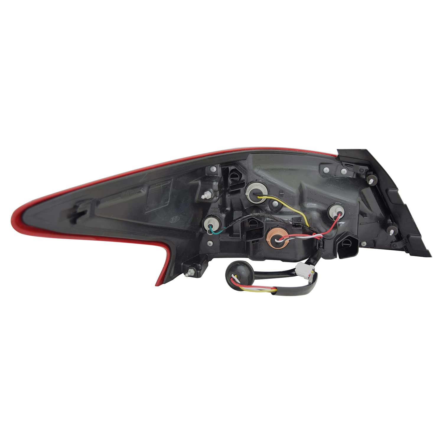 Right TYC Tail Light Assembly Compatible with 2018-2018 Nissan Altima