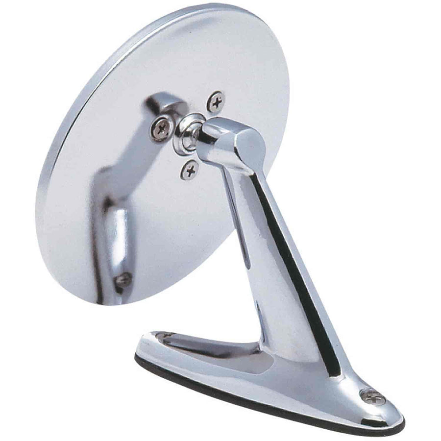K Source Universal Car Mirror Classic Round Style, LH or RH (1701)