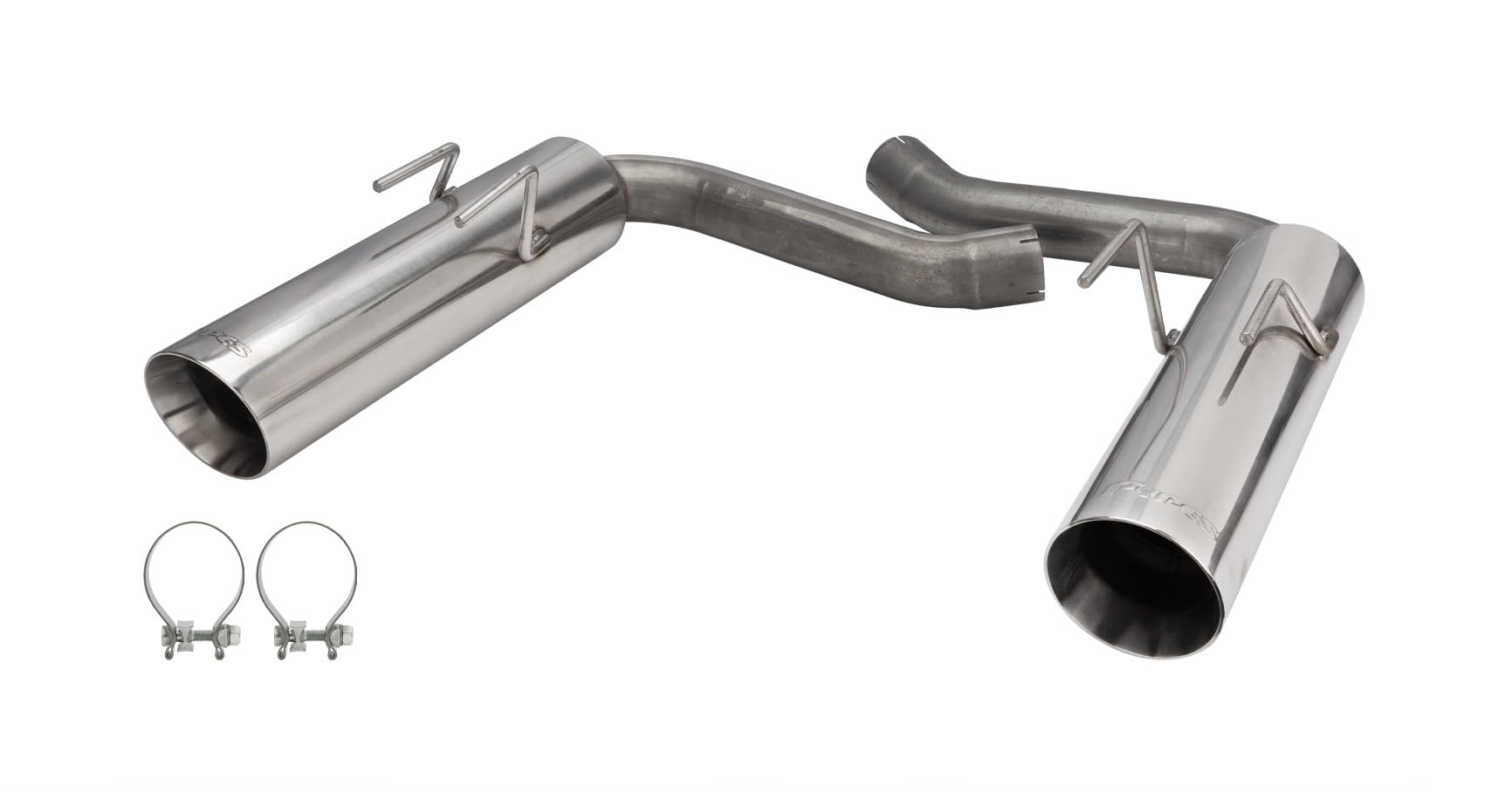 Pypes Exhaust 2-1/2" Diameter SGF53 Pype Bomb Stainless Steel Axle-Back Exhaust System for Chevrolet Camaro V8