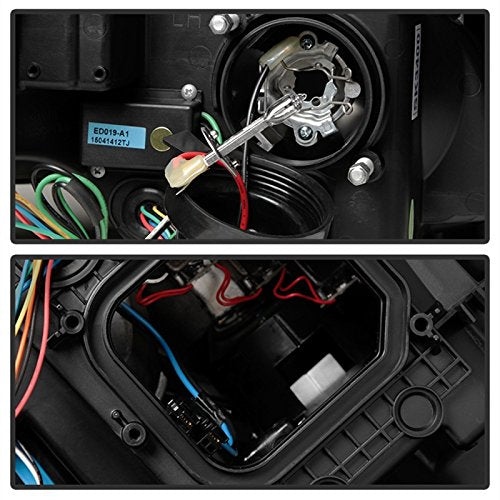 Spyder Auto 5082800 Spyder Lexus GS 300/350 / 450/460 2006-2011 Projector Headlights - Xenon/HID Model Only (Not Compatible With Halogen Model) - DRL LED - Black
