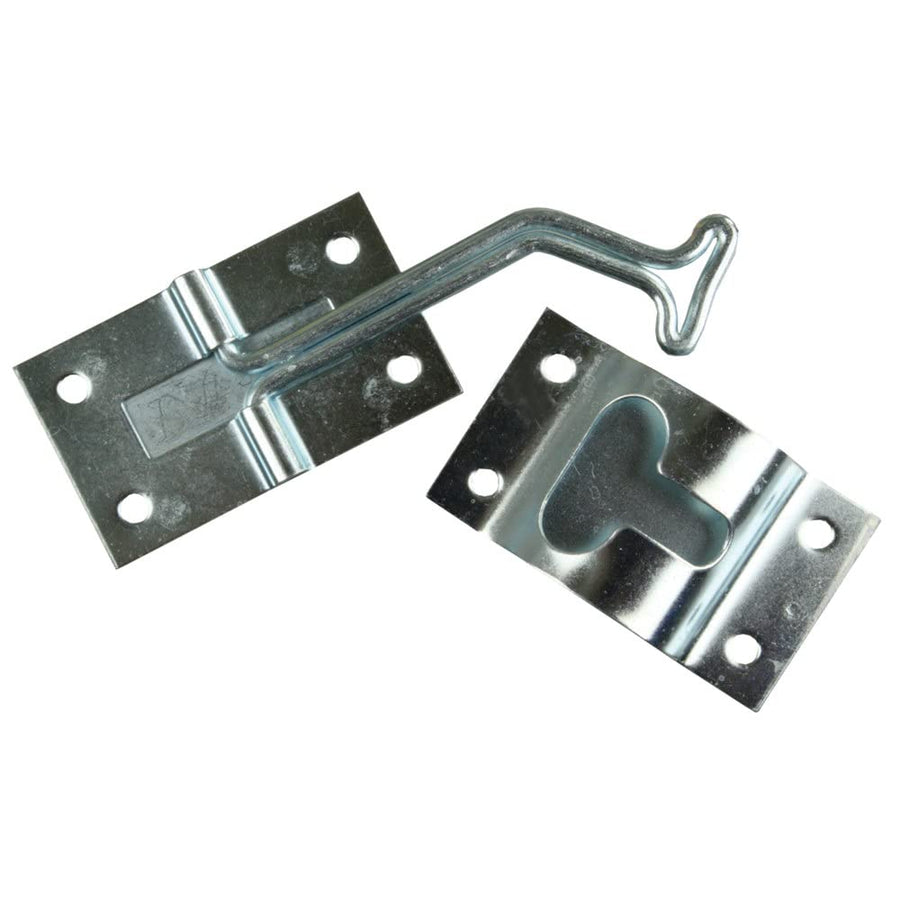 45 Degree JR Products Zinc T-Style Door Holder 11755