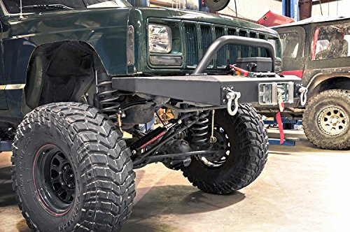 Rough Country Bumper Mounting Kit LED Light Bar for 1984-2001 Jeep XJ - 1056
