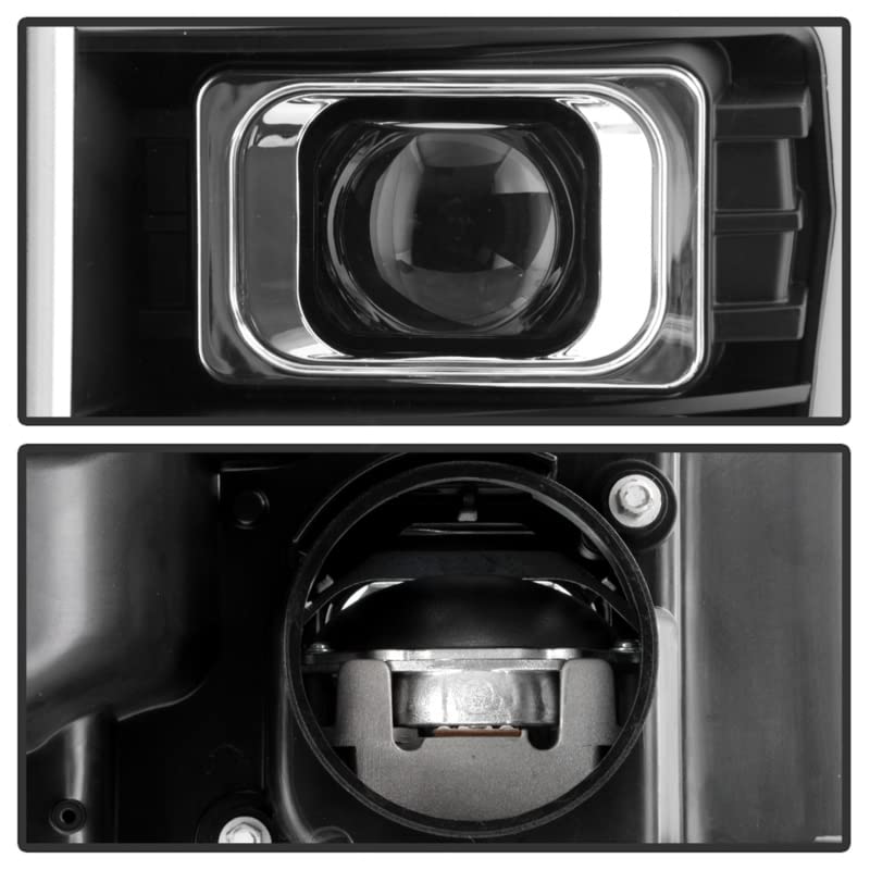 Projector Headlight Spyder Platinum (PRO-YD-FS11V2PL-BK)