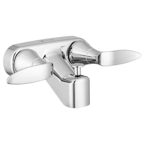 Dura Faucet RV Tub, Shower Faucet Valve Diverter DF-SA110LH-CP with Winged Levers (Chrome)