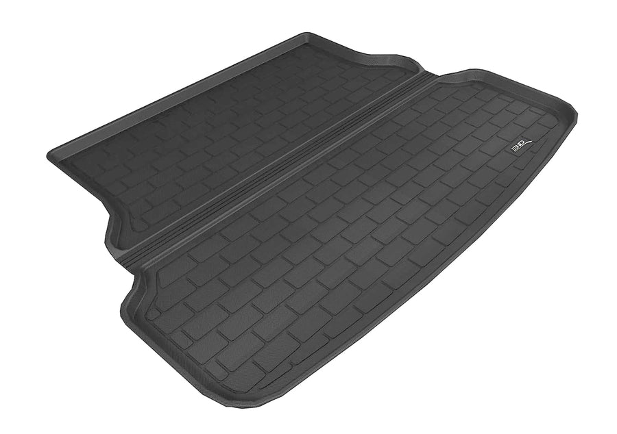3D MAXpider Custom Fit Cargo All-Weather Floor Mat for Select Kia Rio Models - Kagu Rubber (Black)