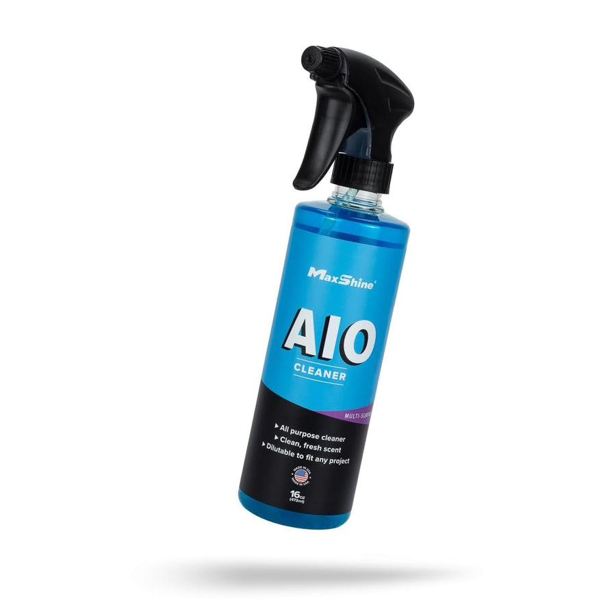 All-in-One Maxshine Cleaner Spray | 16oz, White | Biodegradable Formula, Interior & Exterior Use, Fresh Scent | Removes Grime & Stains for Car Detailing