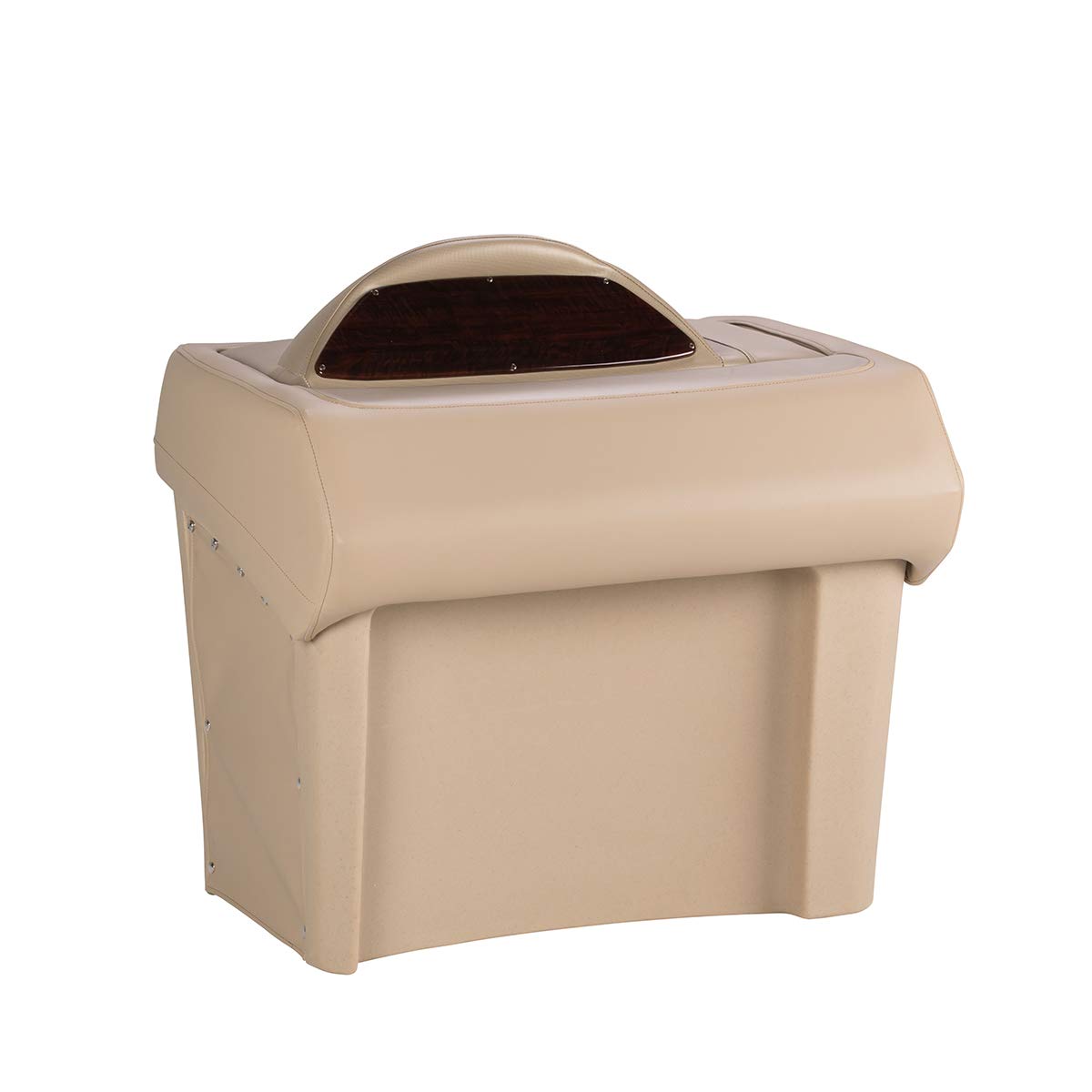 34-Inch High Taylor Made Products Pontoon Boat Helm Stand Steering Console Station, Beige