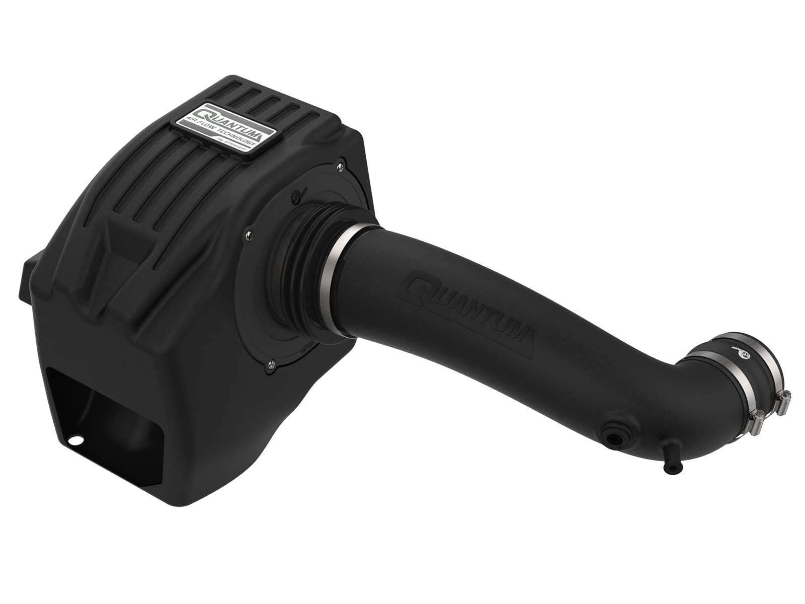 Cold Air Intake System aFe POWER QUANTUM w/Pro DRY S Filter, #53-10013D, Black