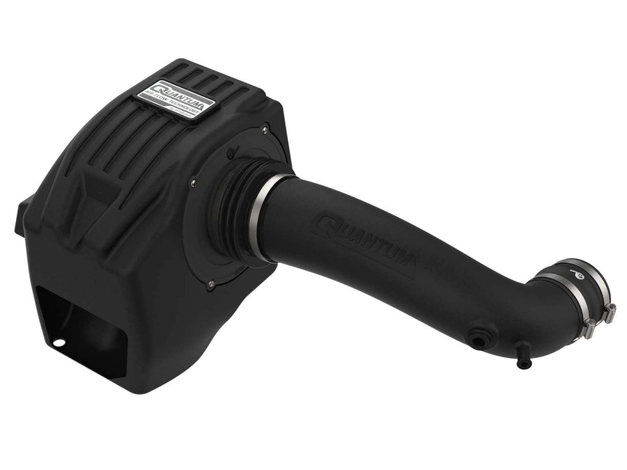Cold Air Intake System aFe POWER QUANTUM w/Pro 5R Filter, #53-10013R, Black
