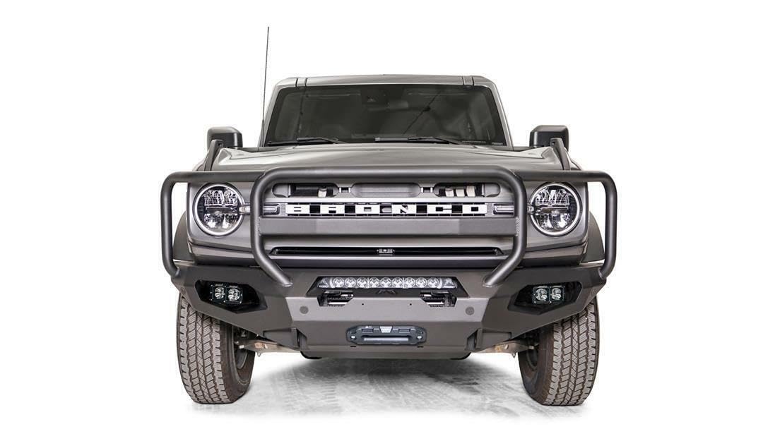 FB21-X5250-1 Fab Fours Inc. Front Replacement Bumper fits Ford Bronco