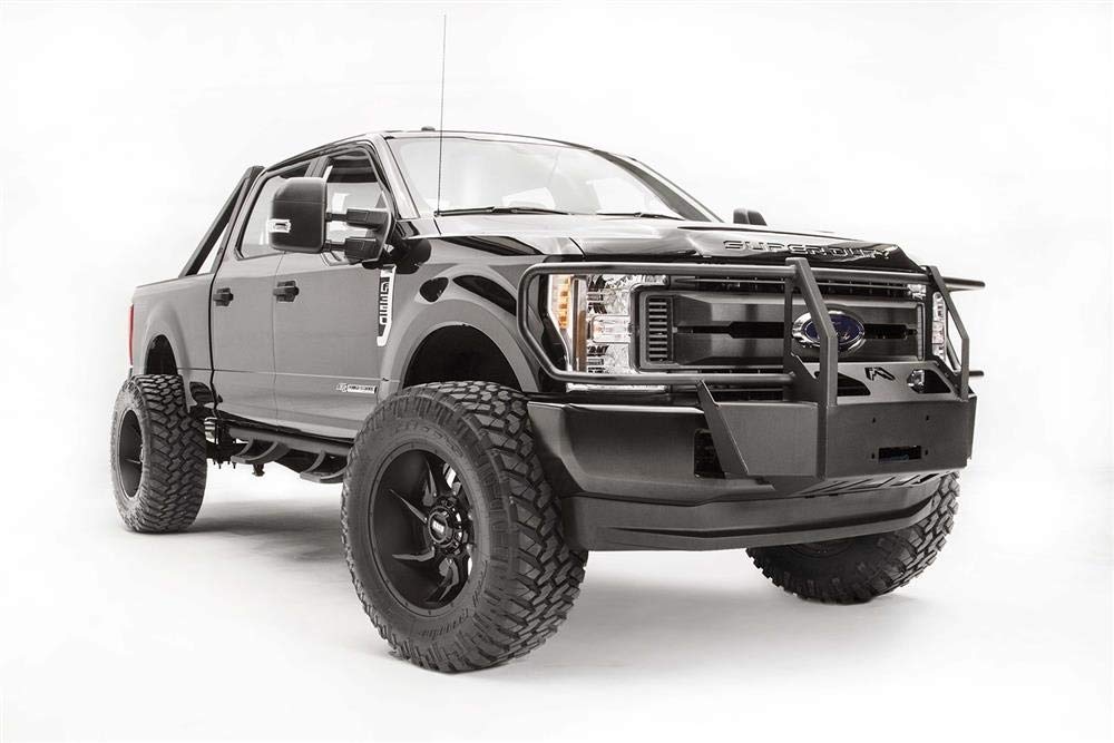 17 Ford Sd Fab Fours Full Grill Guard Winch Mount