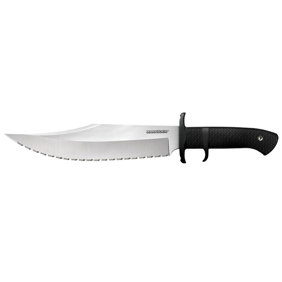Cold Steel 9" Marauder Japanese AUS8A Clip Point Serrated Edge Blade 5.125" Kray-Ex Handle Tactical Outdoor Hunting Fixed Blade Knife