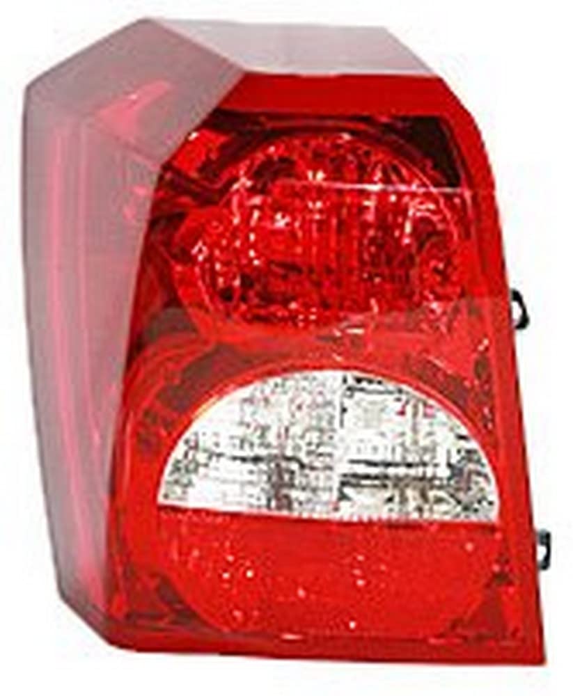 Left TYC Tail Light Assembly Compatible with 2008-2012 Dodge Caliber