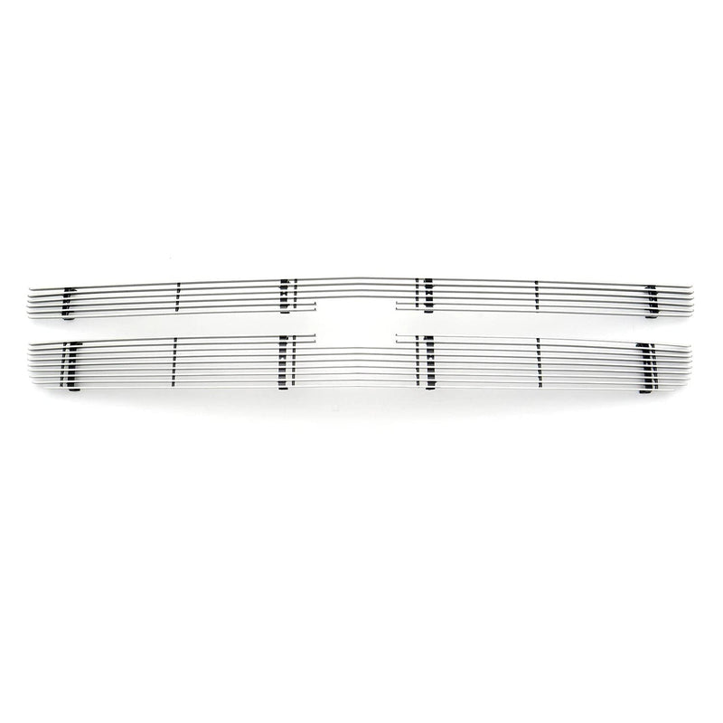 2007-2013 Silverado 1500 T-REX Grilles Billet Grille, Polished, 2 Pc, Overlay - PN #21110