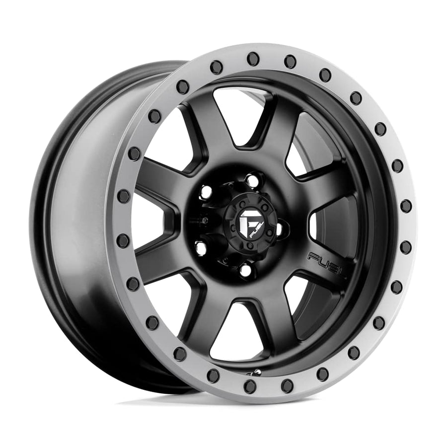 1PC Fuel D551 17X8.5 5X5.0 MT-BLK-GBR -6MM - D55117857345
