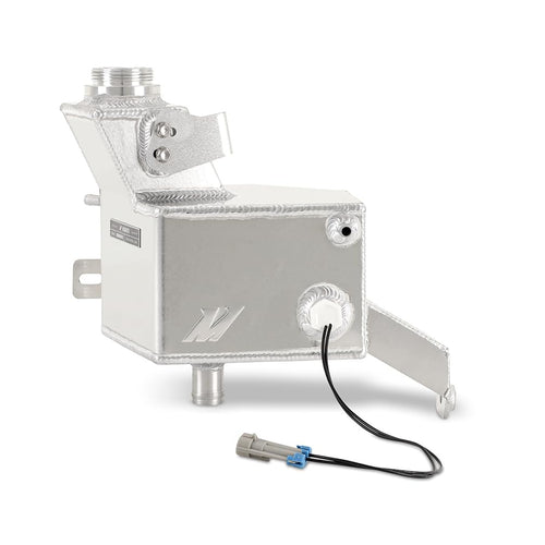 Mishimoto Degas Tank Aluminum, Compatible with Ram 6.7L Cummins 2013-2018, Natural