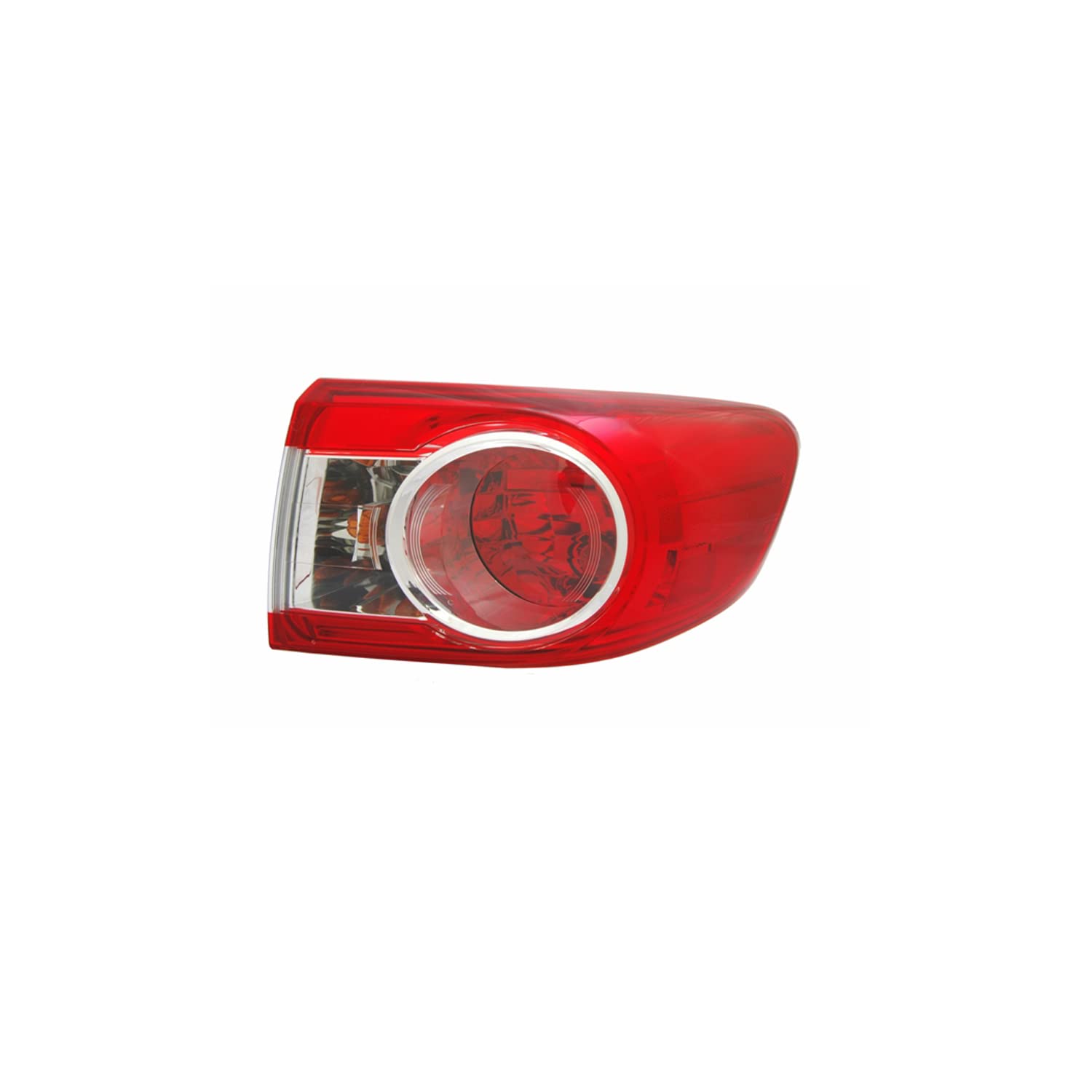 Right TYC Tail Light Assembly Compatible with 2011-2013 Toyota Corolla