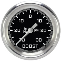 AX341GAPF Classic Instruments Gray 2-5/8" Boost/Vacuum Gauge AutoCross