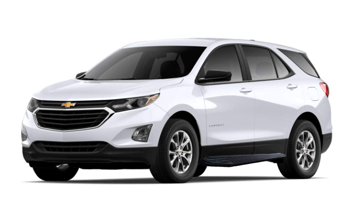 Peerless Black Horse Off Road Running Boards Compatible with 2018-2023 GMC Terrain|2018-2023 Chevrolet Equinox-PR-G769BK
