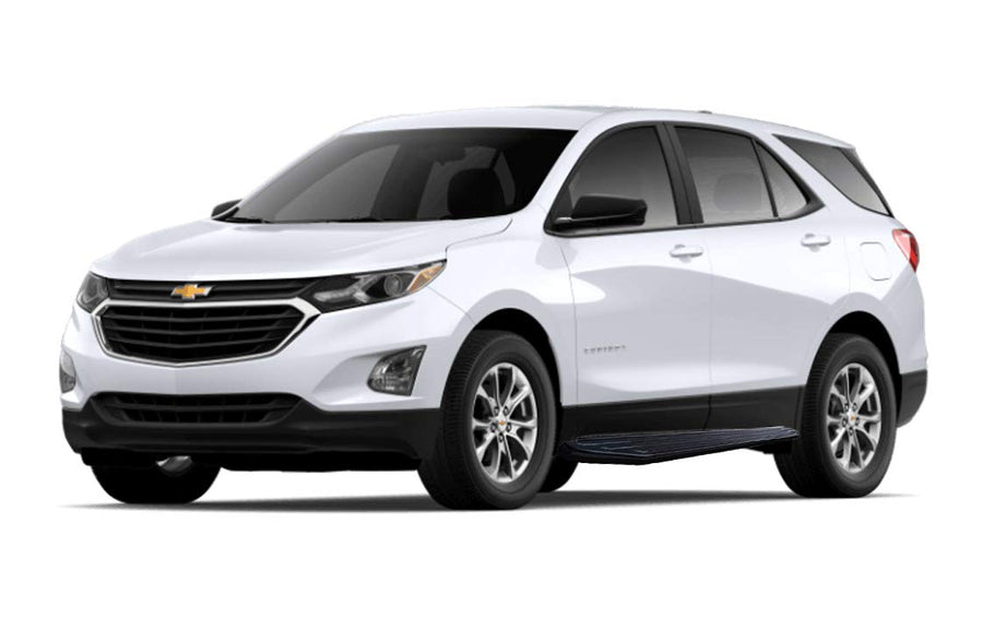 Peerless Black Horse Off Road Running Boards Compatible with 2018-2023 GMC Terrain|2018-2023 Chevrolet Equinox-PR-G769BK