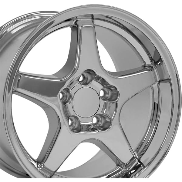Chrome Wheel OE Wheels LLC CV01-17110-5475-50C Painted (17 x 11. inches /5 x 120 mm, 50 mm Offset)