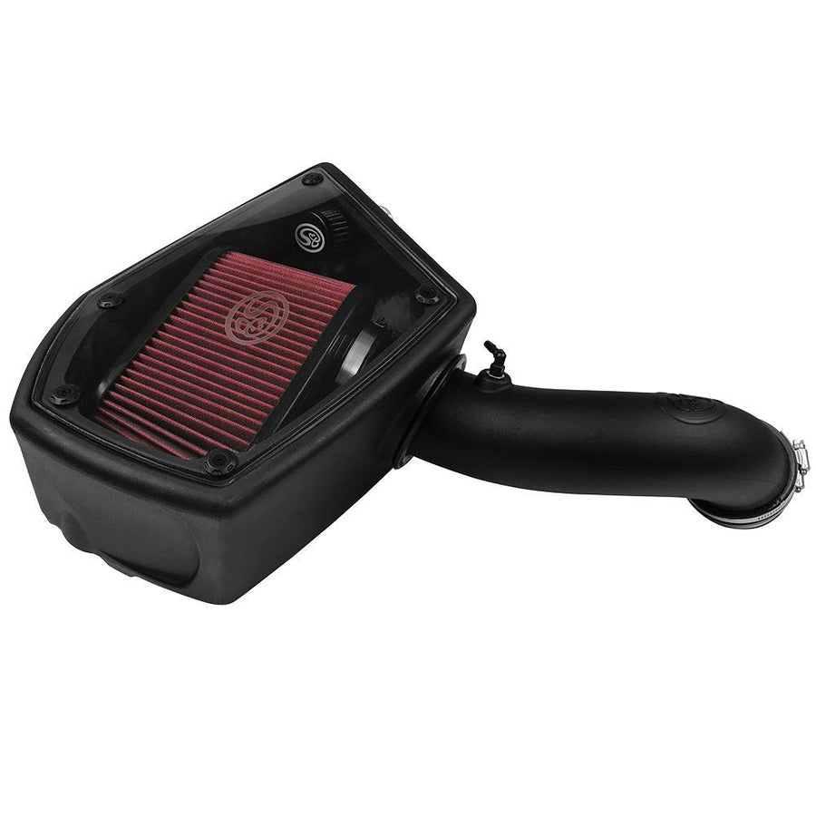 Cold Air Intake S&B Filters 75-5107 For 2015-2017 VW/AUDI 2.0T, 2018 VW 2.0T Manual Transmission (Oiled Cleanable, 8-ply Cotton Filter)