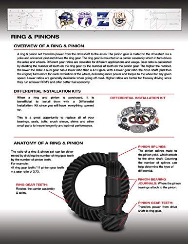 Yukon Gear High Performance YG F9-PRO-456-O Ring and Pinion Pro Gear Set for Ford 9" Differential