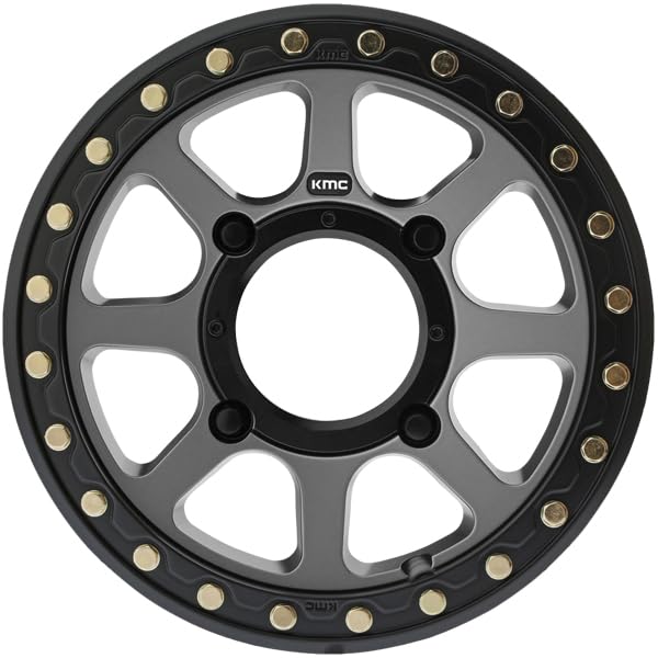 KMC KS234 Powersports 15X6 4X137 S-GRY 38MM - KS23456048438