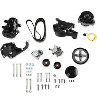 20-138BK Holley LS/LT Complete Accessory Drive Kit- Black Finish